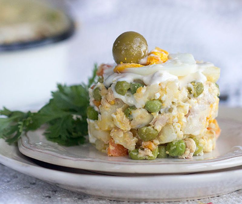 Ensaladilla rusa con Thermomix