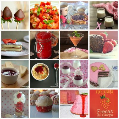 15 recetas con fresas