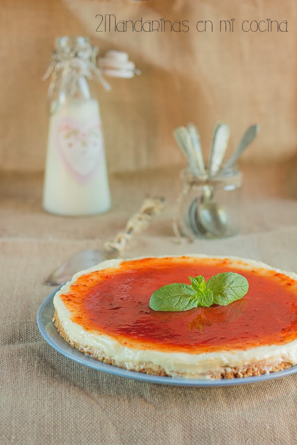 Tarta de queso rápida de @Fabian_MChef y sorteo del libro los mejores postres de Fabián Masterchef